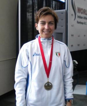 Medaglia d´ORO ai mondiali master  di marcia 2010 Kamloops (Canada).